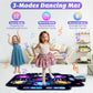 ?Upgraded?Kizjorya Dance Mat For Kids, Electronic Light-Up Dance Pad With Wireless Bluetooth 5 Speeds 9 Levels, Dancing Mat For