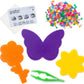 Perler Fuse Bead Bucket, 5500 pcs, Multicolor, Model 42789, Paper Material