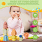 Amchsuri Mold Free Bath Toys For Babies 6-12 Months, 9 Pack No Holes Astronaut & Rocket Ship Bath Toys, Safe And Non Toxic Floating Pool Bathtub Toy