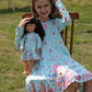 Bow Dream Cute Girl Dress And Matching American Girl Doll Clothes Accessories For Girls Dresses Size 110