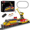 Mould King 12018 Train Building Blocks Sets, Remote/App Control Emd F7 Internal Combustion Locomotive Kits, Scale Model With Tracks For Adults Kids Children Boys Girls (1541 Pcs)
