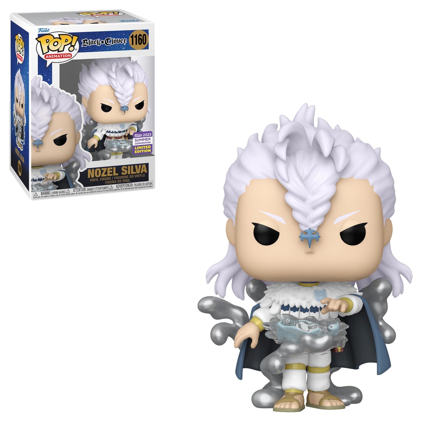 Funko Pop! Animation Black Clover Nozel Silva Sdcc 2023 Summer Convention