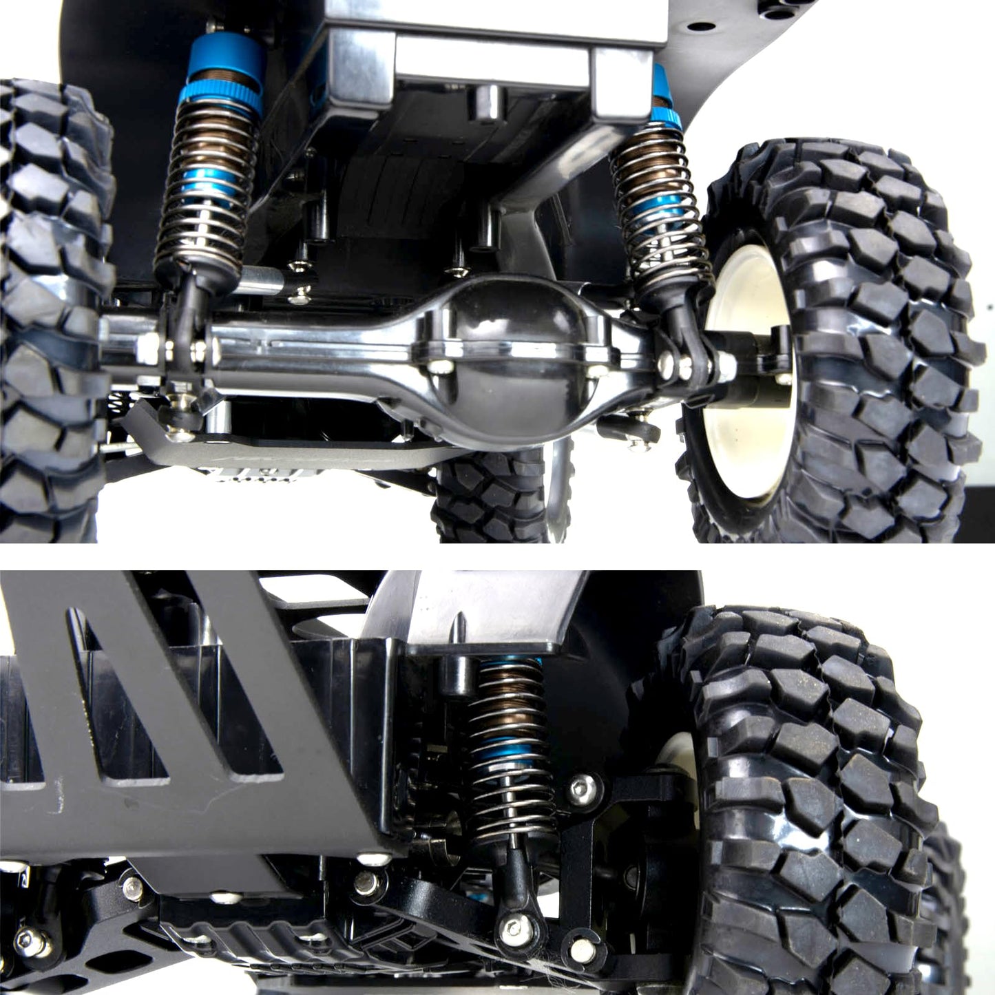 TOOMOD 1/10 70mm RC Oil filled Shock Absorbers kit for Tamiya CC01 WR-02 Axial SCX10 D90 HPI HSP 1/10 Crawler Car Buggy Car Upgr
