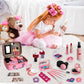 For Ideahome Kids Washable Makeup Kit - Real Makeup Set for Girls 4-10, Plastic, Perfect Christmas Birthday Gift