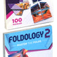 Foldology 1&2 Combo Pack - Origami Puzzle Game For Kids, Teens, & Adults | Brain-Training, Travel-Friendly, Screen-Free Fun | Unique Gift For Ages 10+ & Puzzle Lovers | 200 Challenges