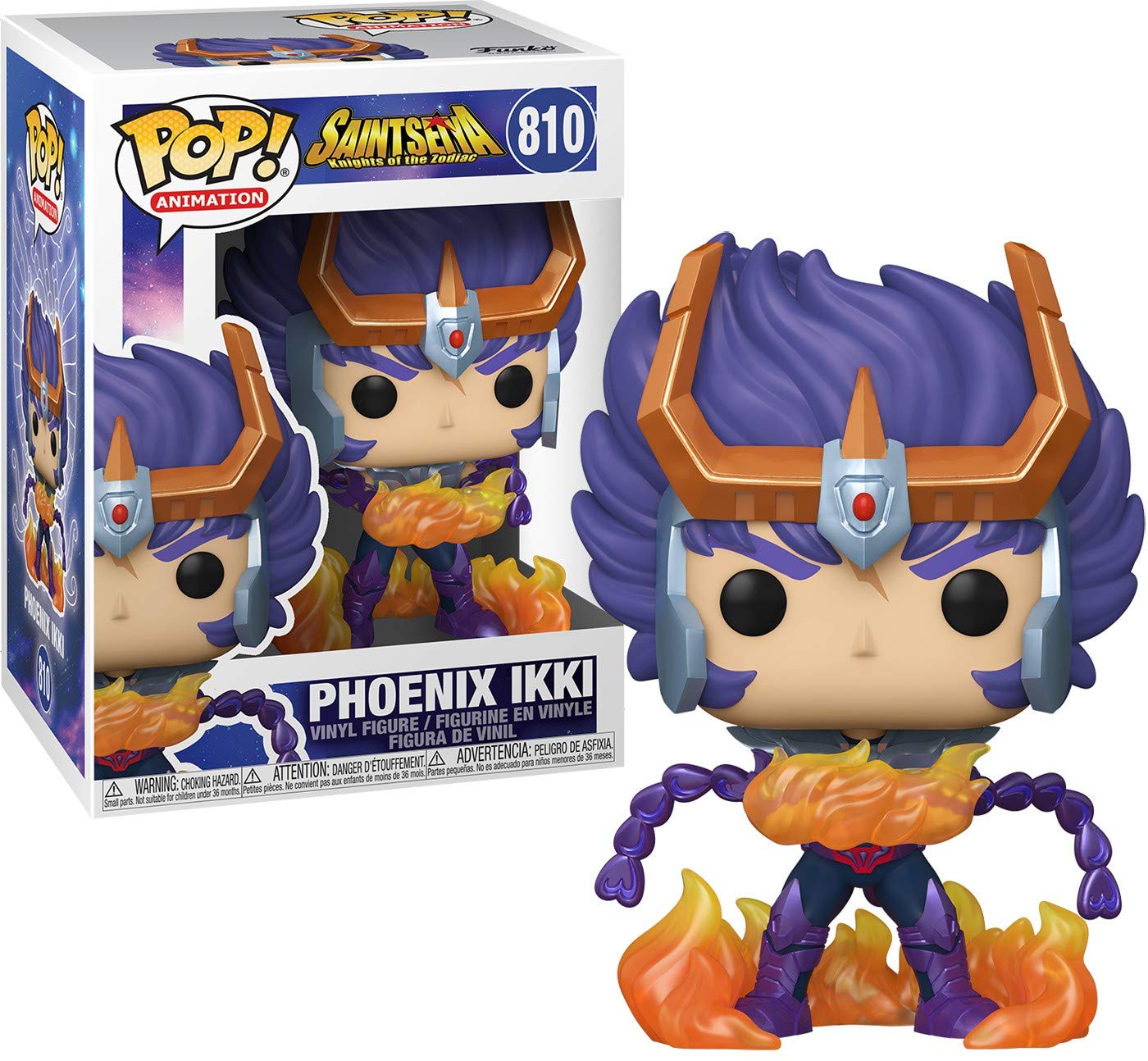 Funko Pop! Animation: Saint Seiya - Phoenix Ikki, Multicolor