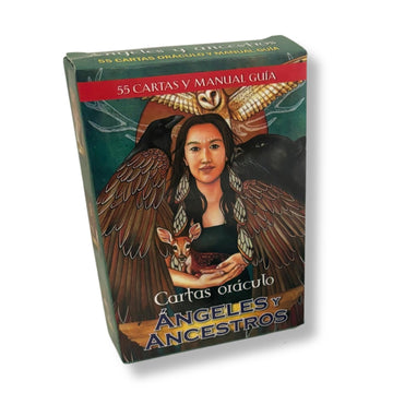 Cartas Or  Culo Angeles Y Ancestros En Espaol - 55 Cartas Y Gu  A De Significados - Gu  A Espiritual Para Guiar Tu Camino