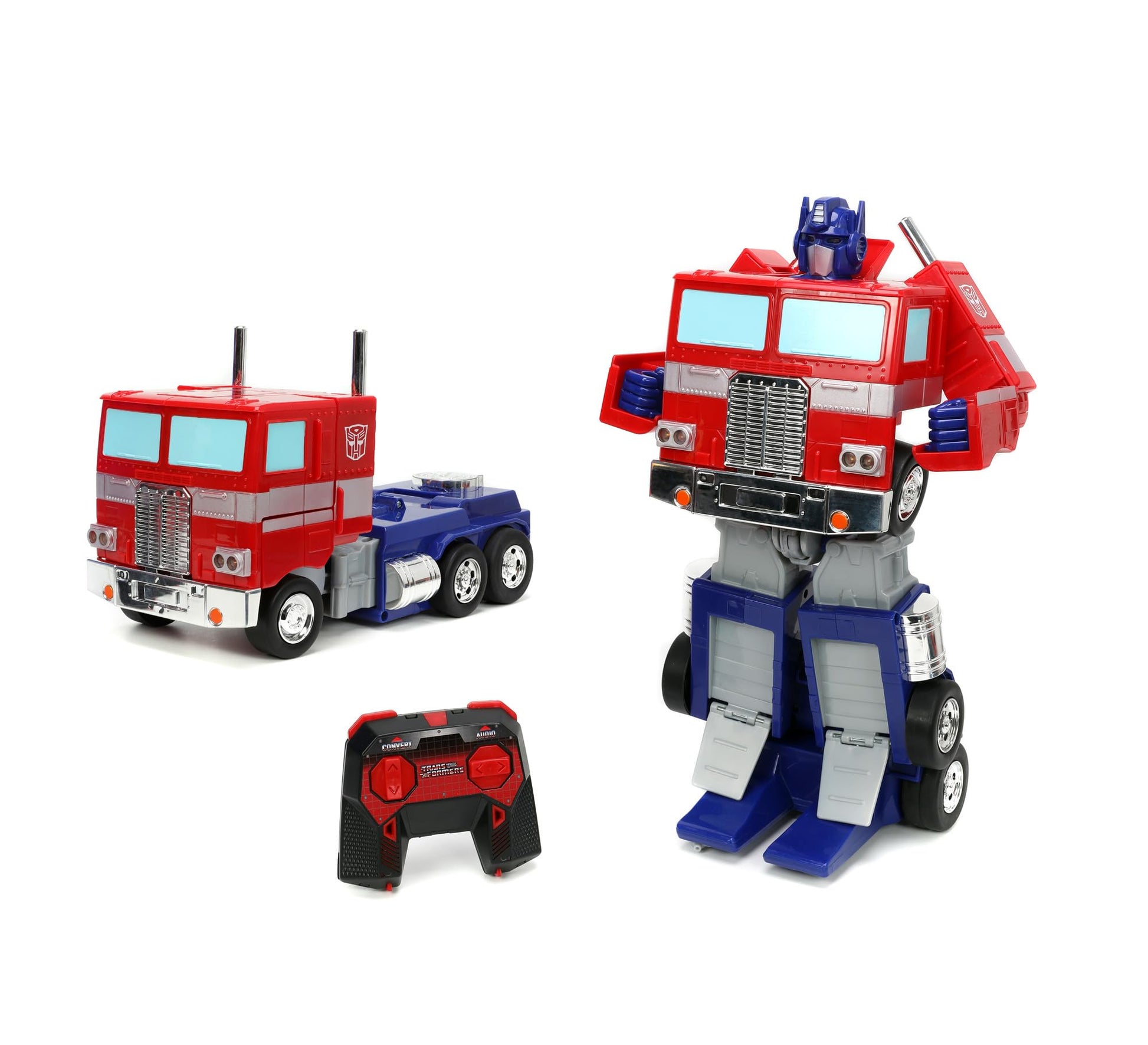 Jada Toys Transforming RC Optimus Prime  253114000  Multi-Coloured-New