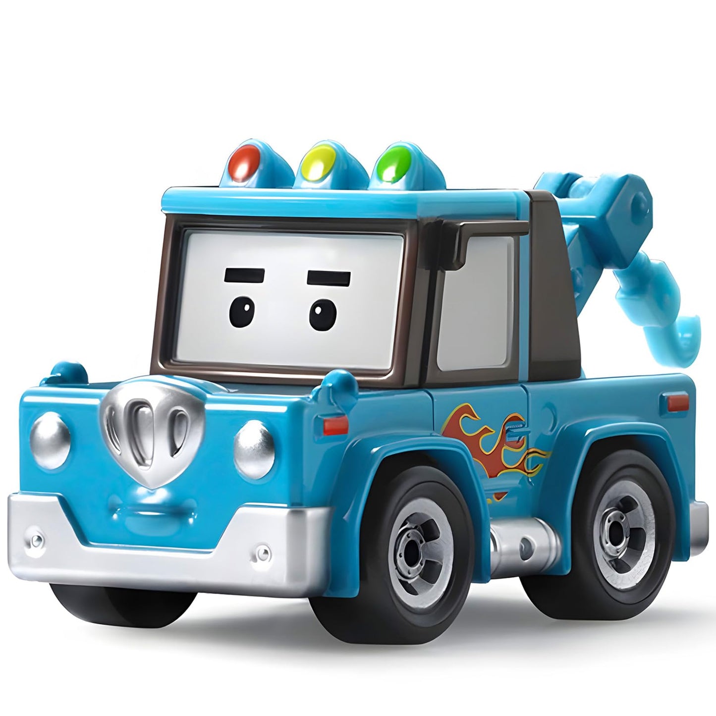 Robocar Poli Die-Cast Tow Truck Toy Car, 1.9 Inch, Spooky Metal Vehicle for Toddlers Age 1-5, Birthday Party Gift