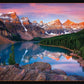 Buffalo Games - Mountains On Fire - 1000 Piece Jigsaw Puzzle Multicolor, 26.75'L X 19.75'W