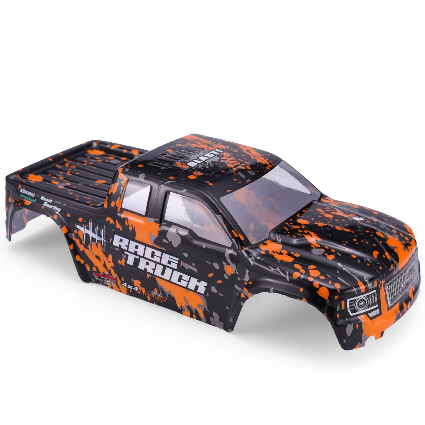 Haiboxing Rc Car Spare Parts,1/18Th Trcuk Body Shell Orange Apply To 2020 New Version 18859 M1833
