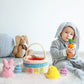 Bunny Chorus My First Easter Basket Stuffers For Babies, 6Ct Personalized Baby'S First Easter Basket Playset, Peep Bunny Chick C