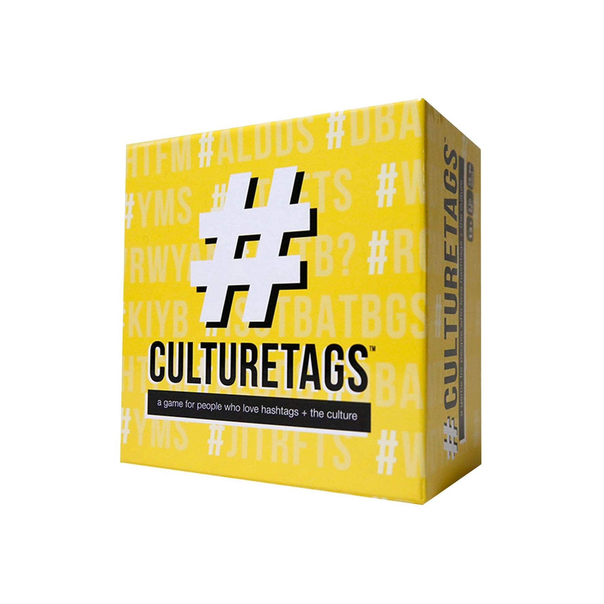 CultureTags Card Game for People Who Love Hashtags + The Culture  Party Game Set for Family Fun or Virtual Play  Ages 13+ Years  CB Games