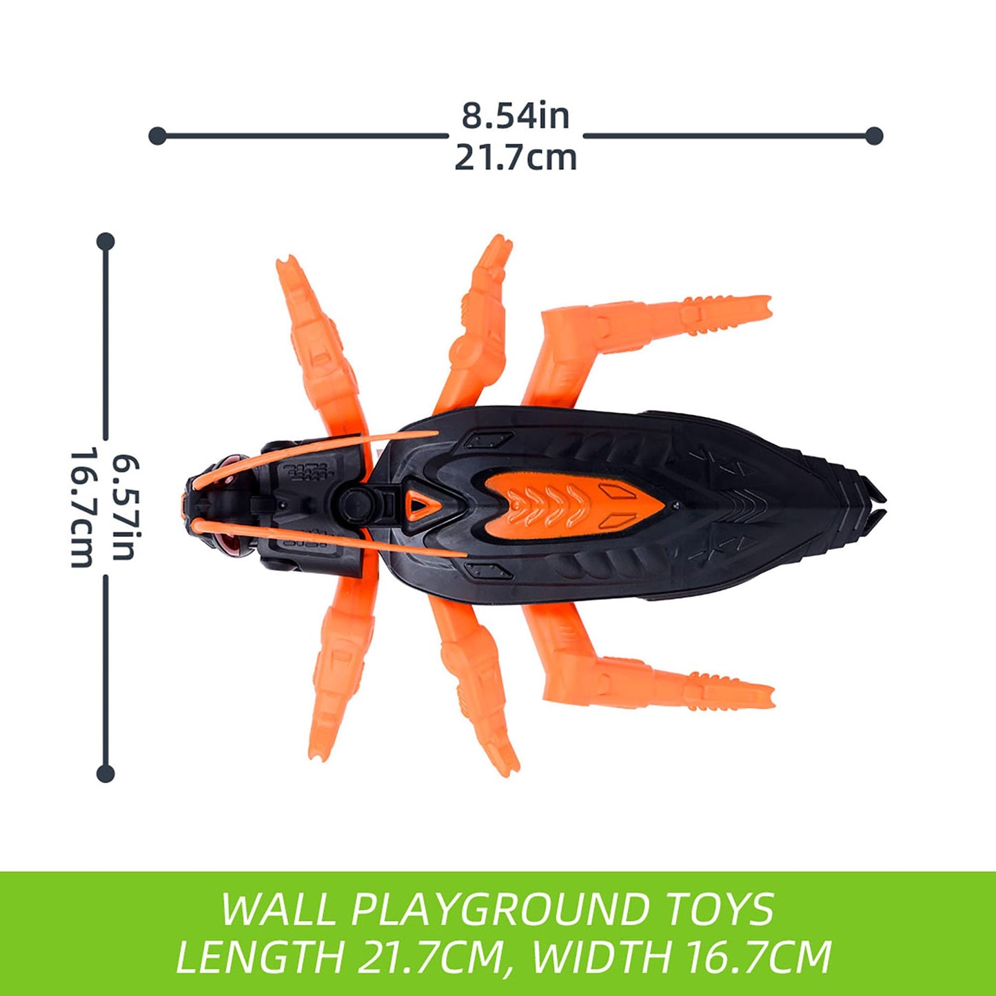 Honsheng Wall Climbing Toy Remote Control Cockroach That Can Climb on Walls RC Robot Kids Toys for Kids Boys & Girls Ages 4 & Up