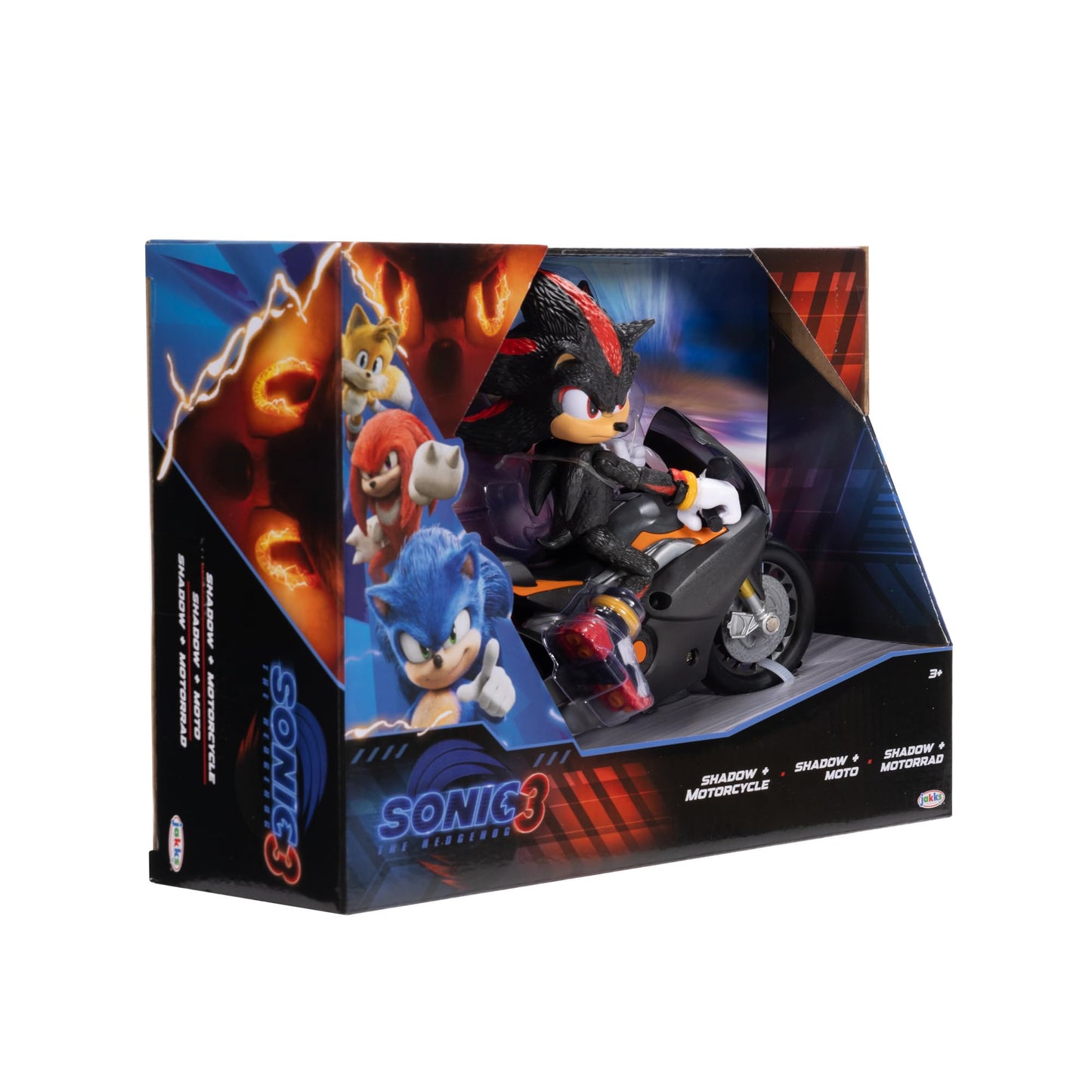 Sonic the Hedgehog 5 Figure with Motorcycle - Action Toy for Kids and Collectors