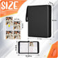 Trading Card Binder 4-Pockets, Trading Card Album Can Hold 400 Cards With 50 Removable Sleeves, 3-Ring Zipper Trading Card Holde