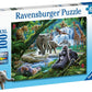 Ravensburger Jungle Animals 100 Piece XXL Jigsaw Puzzle for Kids | Unique Interlocking Pieces | Durable and Glare-free | FSC-certified Sustainable Toy