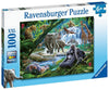 Ravensburger Jungle Animals 100 Piece XXL Jigsaw Puzzle for Kids | Unique Interlocking Pieces | Durable and Glare-free | FSC-certified Sustainable Toy