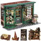 Lannso DIY Dollhouse Miniature Kit  Doll House Kit with Dust Proof Cover  Magic Wand Shop  Mini Handmade Wooden Dollhouse Toys for mature-themed Gift(F32)