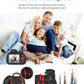 Moreximi Kids Camera, Digital Camera For Kids 3-8 Year Old, Birthday, Toys For Girls, 2.4' Ips Screen, Video Camcorder With Flash, 32G Card Included, Perfect Size (Black)