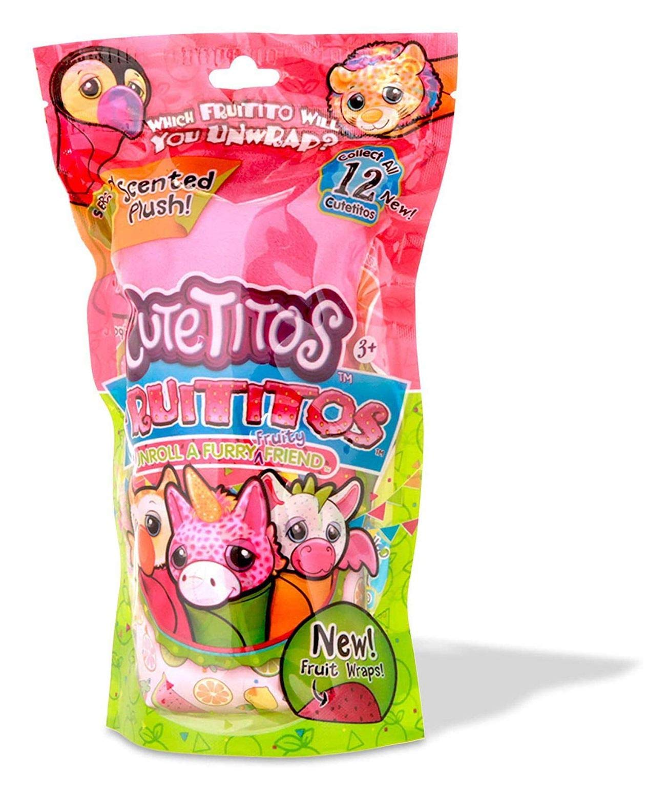 Cutetitos Basic Fun Fruititos - Surprise Stuffed Animals - Collectible Scented Plush - Series 4 - Great Gift For Girls & Boys