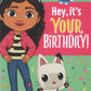 Gabby'S Dollhouse Happy Birthday Card Featuring Gabby And Pandy Paws