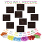 Ayidawedo Refill Dinosaur Template and 8 Color Peg Pack,Light Bright Pegs and Refill Sheets. Extras Accessories for Lite Brite U