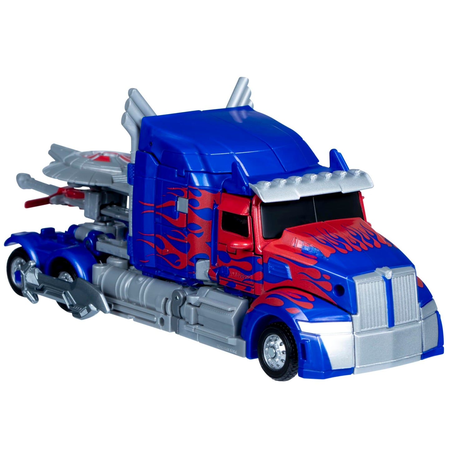Transformers Optimus Prime Action Figure - 8.5" Converting Toy, Blue, Plastic, Model G0482, Ages 8+