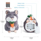 Ayeboovi Toys For Kids Baby Toys Talking Hamster Repeats What You Say Autism Toys Fun Toys Talking Toy Repeating Hamster Toy For