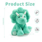 Hideekoog Triceratops Stuffed Animal Toys  8.5 Inch Soft and Cuddly Triceratops Plush Animals Toy  Cute and Realistic Stuffed Animals Gifts for Boys and Girls Soft Toy for Kids