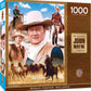Masterpieces 1000 Piece John Wayne Jigsaw Puzzle For Adults, Family, Or Youth - America'S Cowboy - 19.25''X26.75''
