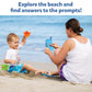 Skillmatics Scavenger Hunt Card Game - Found It Beach, Outdoor Learning Toys, Perfect For Boys, Girls And Families Who Love Board Games, 50 Waterproof Cards, Travel Game, Gifts For Ages 4, 5, 6, 7