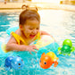 Bath Toys, Cute Swimming Turtle Baby Bath Toys For Toddler 1-3, Water Pool Floating Wind Up Toys For 1 Year Old Boy Girl Gifts, Infant Toddlers Kids Bathtub Toys, 3 Pack