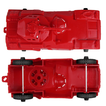 TimMee RECON PATROL Armored Cars - Red Plastic Army Men Scout Vehicles