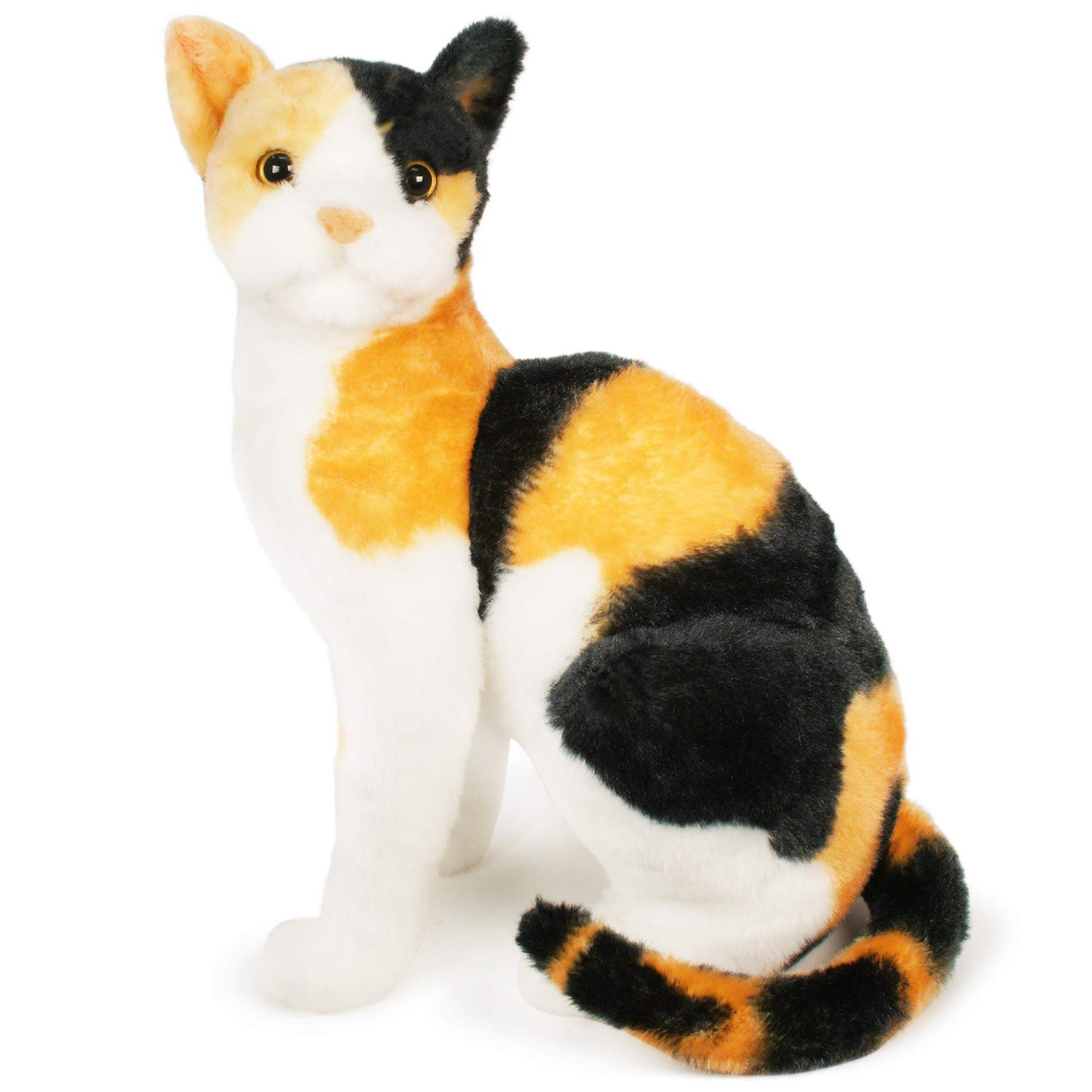 TigerHart Catalina The Calico Cat - 13 Inch Stuffed Animal Plush -Like New