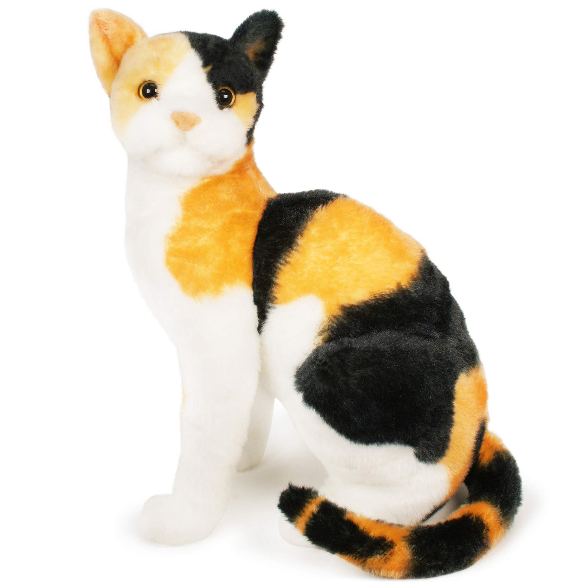 TigerHart Catalina The Calico Cat - 13 Inch Stuffed Animal Plush -Like New
