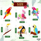 KatchOn, Large Tropical Bird Decorations - 12x5.3 Inch | Jungle Theme Decorations, Luau Party Decorations, Hawaiian Party Decora
