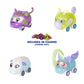 Ritzy Rollerz Toy Cars For Girls With Surprise Charms, 4Ever Friends, Four Cute Cars With Unique Fashion Finishes, 4 Pack