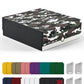 ZLCA Card Storage Box for MTG PTCG, Commander Deck Box Holds 3000+, Deck Storage Case with 4 Stoppers(Camouflage& White)
