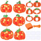 Chiisong 24 Sets Pumpkin Crafts Kit DIY Tissue Paper Sign Crafts for Back to School Fall Harvest Thanksgiving Religious Christia