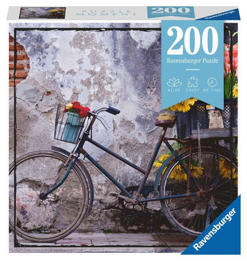 Ravensburger Puzzle Moment: Bicycle | 200-Piece Premium Jigsaw Puzzle For Adults And Kids | Unique Softclick Technology Ensures Vibrant, Matte Finish With Long-Lasting Quality