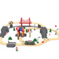 Train Toys For Wooden Train Tracks, Green Tank Battery Operated Locomotive With Magnetic Trains, Motorized Train Compatible With Thomas & Friends, Brio, Chuggington, Electric Train Sets For Kids
