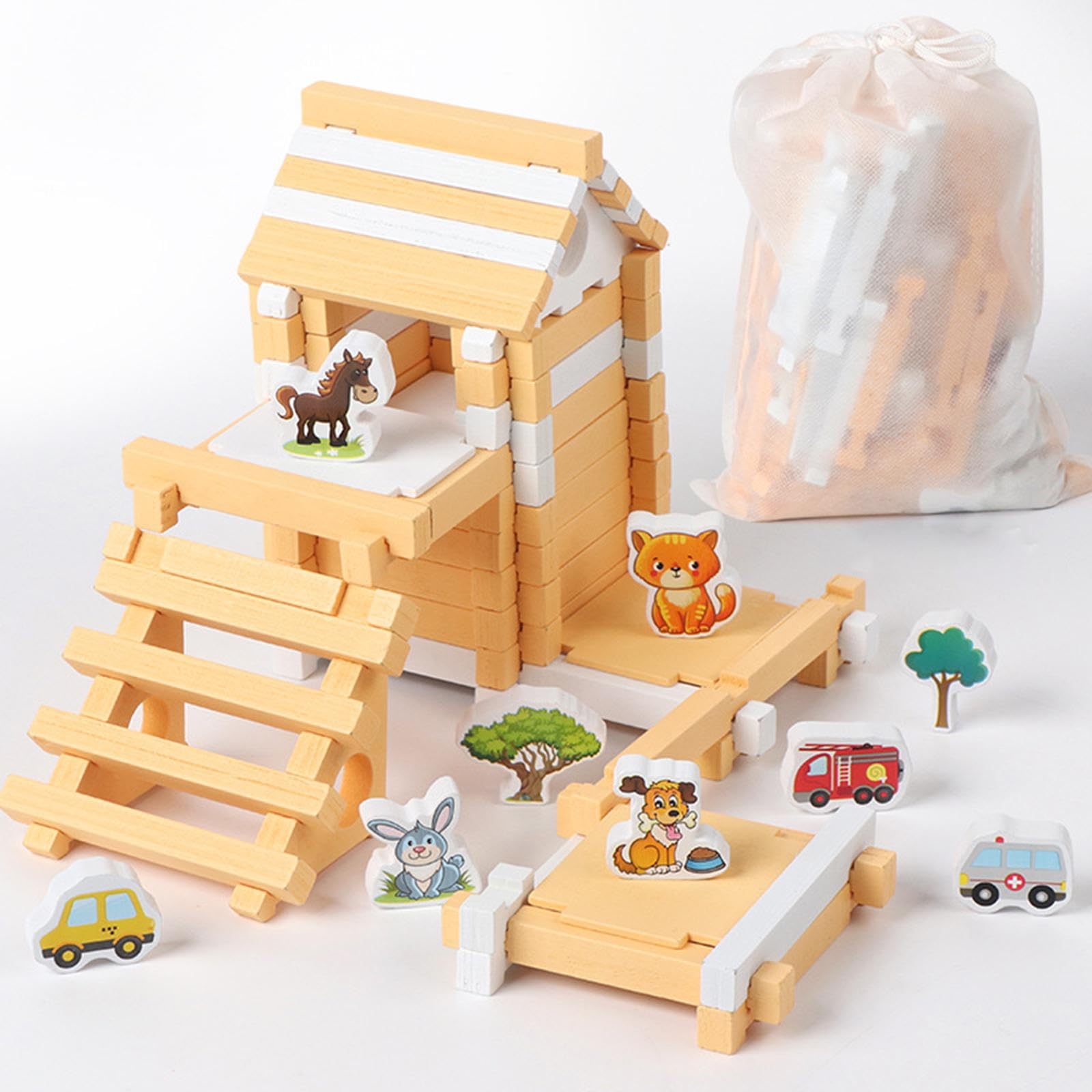 Trendivibe Building Blocks Set Engineering Learning Toy For Ages 3 4 5 6 Years Old Kids