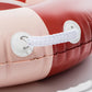 Business & Pleasure Co. Classic Pool Float - Vintage Inflatable Pool Ring For Adults - Riviera Pink - L/Xl