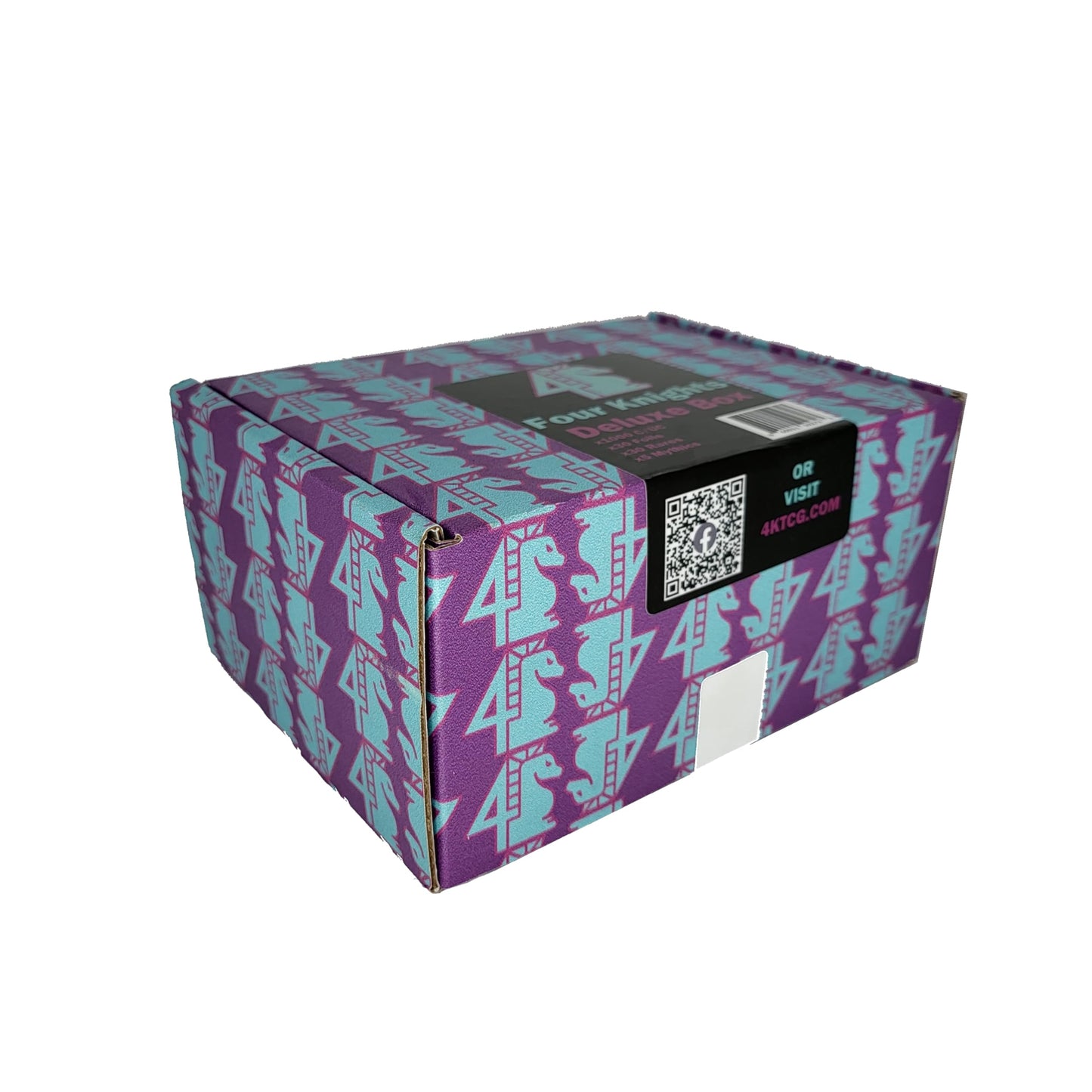 Four Knights MTG Deluxe Collection Booster Box - 1000+ C/UC Cards, 30 Rares, 30 Foils, 5 Mythics - Limited Duplicates, Compatible with Magic