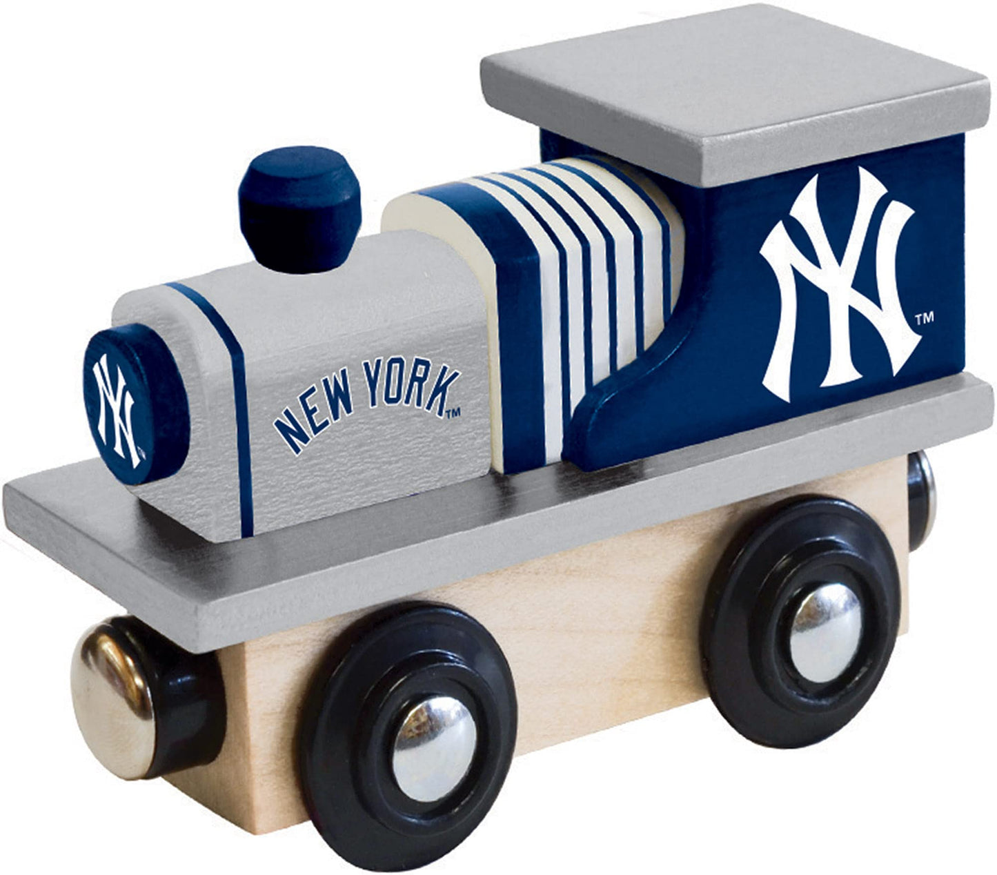 Masterpieces Nyy2100: New York Yankees Wood Train Engine