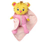 JAKKS Pacific Daniel Tiger's Neighborhood Plush Baby Margaret Doll, Pink/Yellow, Model 84797, Soft Cuddly Toy