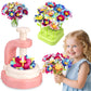 VROGTIK DIY Arts and Crafts Kits for Kids, Educational Toys for 3 4 5 6 7 8 9+ Year Old Girls, Fabric Flower Bouquets Toys Birth