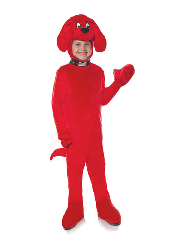 Underwraps Baby Children'S Clifford The Big Red Dog Costume Jumpsuit, Medium (6-8)