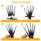 Halloween Articulated Fingers With Skeleton Gloves, Articulated Finger Extensions, Finger Claw With Protective Gloves, Scary And